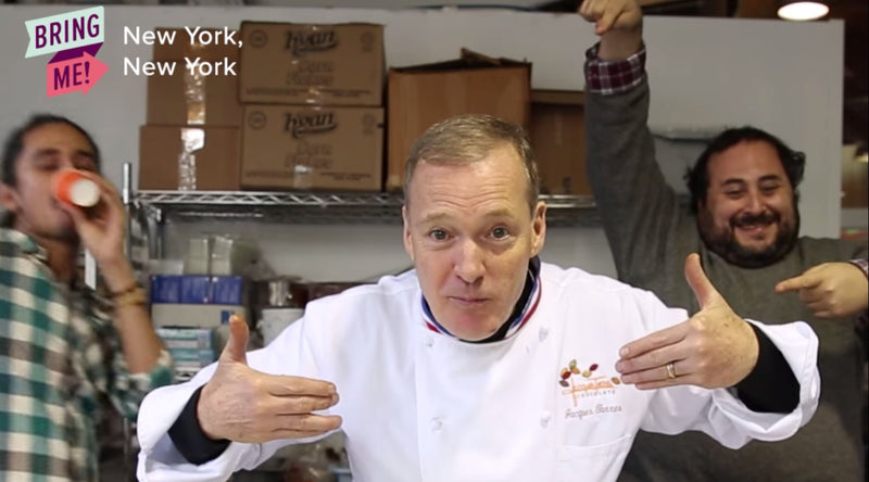 Jacques Takes Buzzfeed's Bring Me To Explore Choco-Story New York
