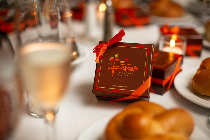 Jacques Torres 4pc bonbons at wedding table