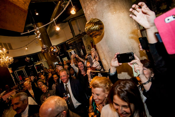 Guests Celebrate Chef Alain Sailhac's 80th Birthday