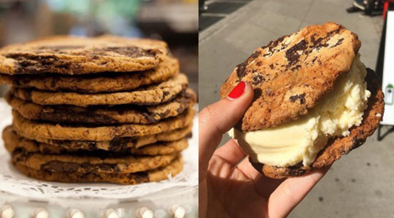 Jacques Torres Chocolate Chip Cookies go perfect with Ice Cream