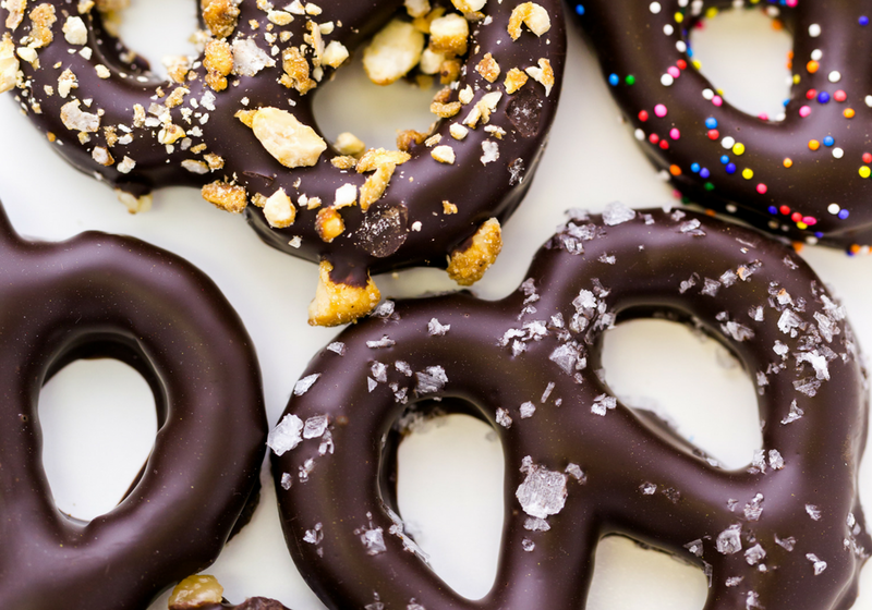 Chocolate-Covered Pretzels