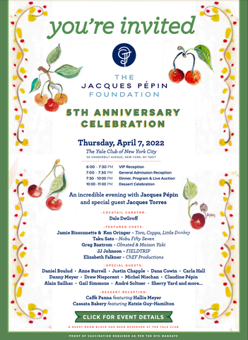 JPF 5th Anniversary celebration flyer